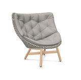 DEDON MBRACE Hochlehner Teak Gestell - Geflecht Pepper