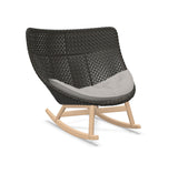DEDON MBRACE Schaukelstuhl Teak Gestell - Geflecht Arabica