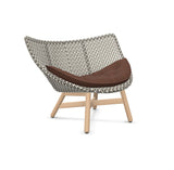 DEDON MBRACE Lounge Sessel Teak Gestell - Geflecht Pepper