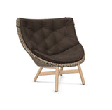 DEDON MBRACE Hochlehner Teak Gestell - Geflecht Chestnut