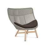 DEDON MBRACE Hochlehner Teak Gestell - Geflecht Pepper