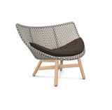 DEDON MBRACE Lounge Sessel Teak Gestell - Geflecht Pepper