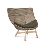 DEDON MBRACE Hochlehner Teak Gestell - Geflecht Chestnut