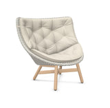 DEDON MBRACE Hochlehner Teak Gestell - Geflecht Sea Salt