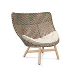 DEDON MBRACE Hochlehner Teak Gestell - Geflecht Chestnut