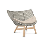 DEDON MBRACE Lounge Sessel Teak Gestell - Geflecht Pepper