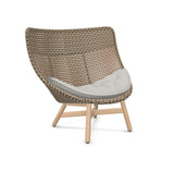 DEDON MBRACE Hochlehner Teak Gestell - Geflecht Chestnut