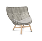 DEDON MBRACE Hochlehner Teak Gestell - Geflecht Pepper