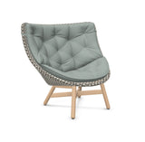 DEDON MBRACE Hochlehner Teak Gestell - Geflecht Pepper