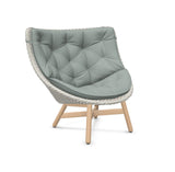 DEDON MBRACE Hochlehner Teak Gestell - Geflecht Sea Salt