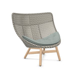 DEDON MBRACE Hochlehner Teak Gestell - Geflecht Pepper