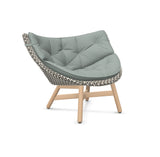 DEDON MBRACE Lounge Sessel Teak Gestell - Geflecht Pepper
