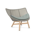 DEDON MBRACE Lounge Sessel Teak Gestell - Geflecht Pepper