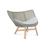 DEDON MBRACE Lounge Sessel Teak Gestell - Geflecht Pepper