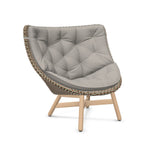 DEDON MBRACE Hochlehner Teak Gestell - Geflecht Chestnut