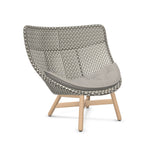 DEDON MBRACE Hochlehner Teak Gestell - Geflecht Pepper