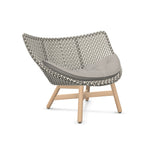 DEDON MBRACE Lounge Sessel Teak Gestell - Geflecht Pepper