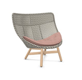 DEDON MBRACE Hochlehner Teak Gestell - Geflecht Pepper