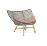 DEDON MBRACE Lounge Sessel Teak Gestell - Geflecht Pepper