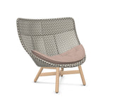 DEDON MBRACE Hochlehner Teak Gestell - Geflecht Pepper