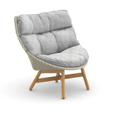 DEDON MBRACE Teak Hochlehner inkl. Gesamtauflage Dry Plus