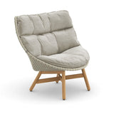DEDON MBRACE Teak Hochlehner inkl. Gesamtauflage Dry Plus