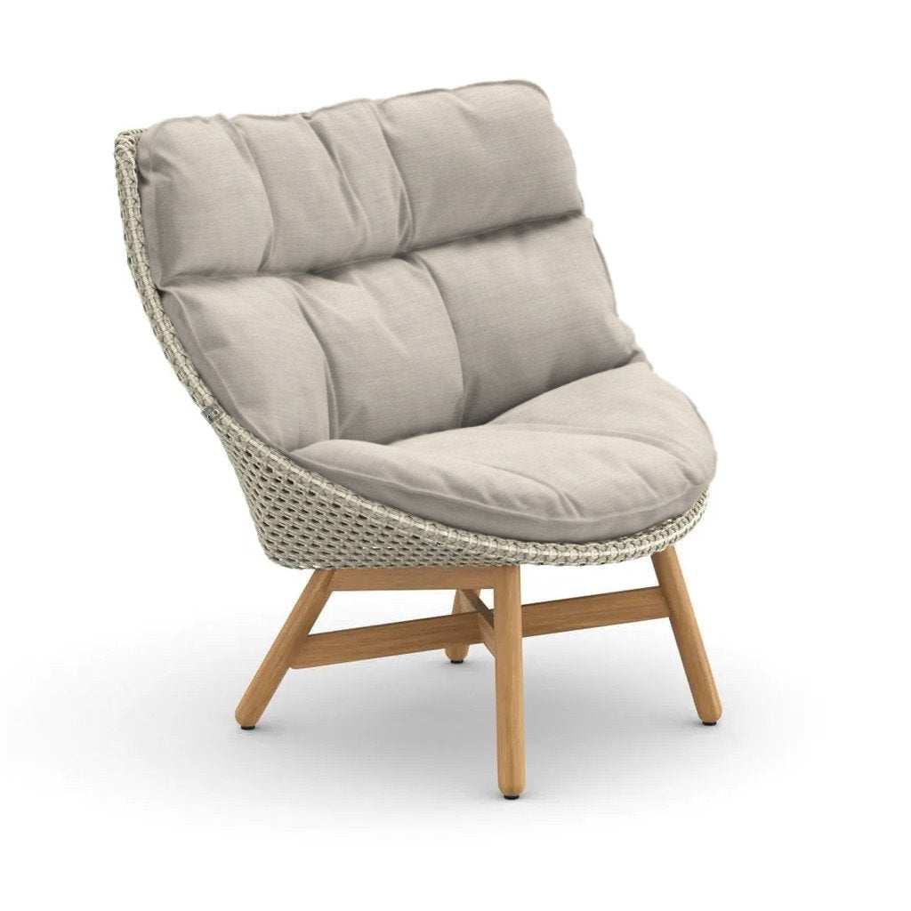 DEDON MBRACE Teak Hochlehner inkl. Gesamtauflage Dry Plus