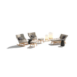 DEDON MBRACE Hochlehner Teak Gestell - Geflecht Baltic