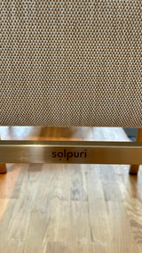 Solpuri Tischgruppe - Classic stainless steel  Dining Tisch mit 4 Dance Stühlen