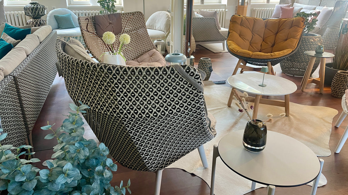 DEDON ALU MBRACE Hochlehner inkl. Gesamtauflage