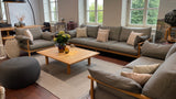 DEDON TIBBO Lounge - TIBBO 2er Sofa, 3er Sofa, Sessel und Kaffeetisch
