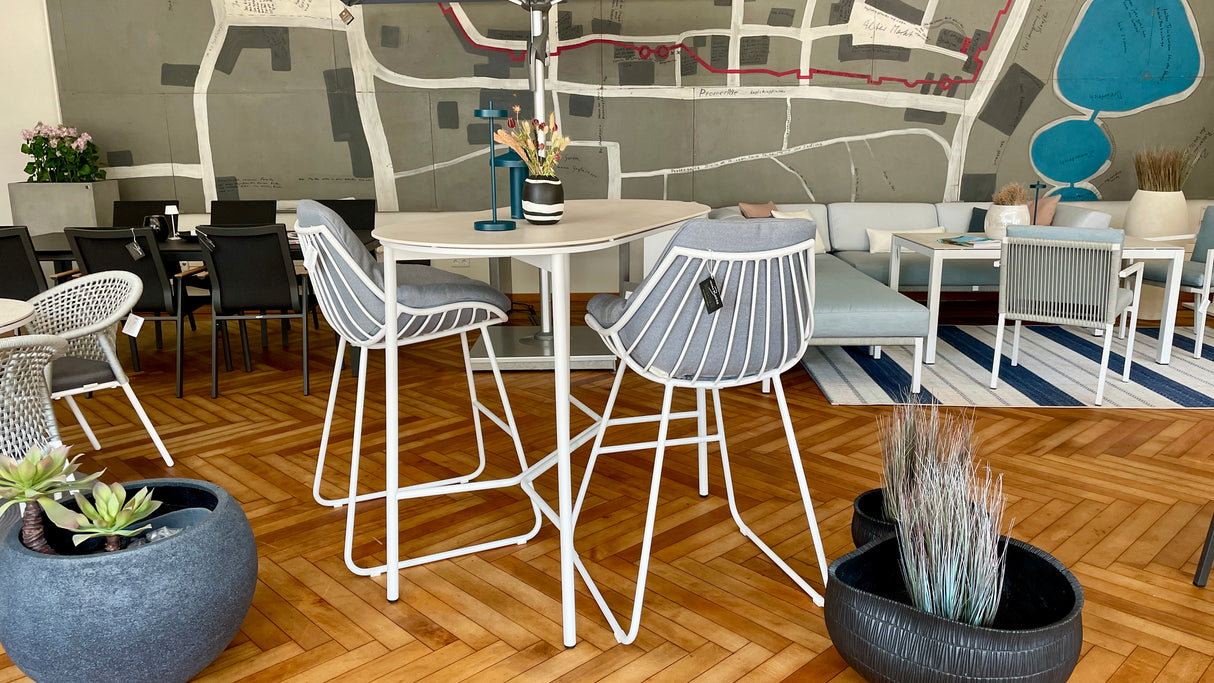 Solpuri Bartisch - Napoli Bartisch mit 2 Chill Barhockern