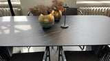 Fischer Tischgruppe - Tierre Unikat Tisch mit 6 Suite Dining Stühlen