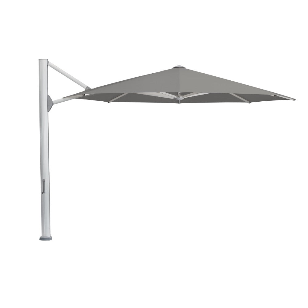 Glatz Gastronomieschirm - AMBIENTE NOVA, Gestell Aluminium natureloxiert, Ø 400 cm & Ø 500 cm, rund