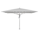 Glatz Großschirm - CASTELLO Pro, Gestell Aluminium natureloxiert, 300 x 300 cm - 500 x 500 cm, quadratisch