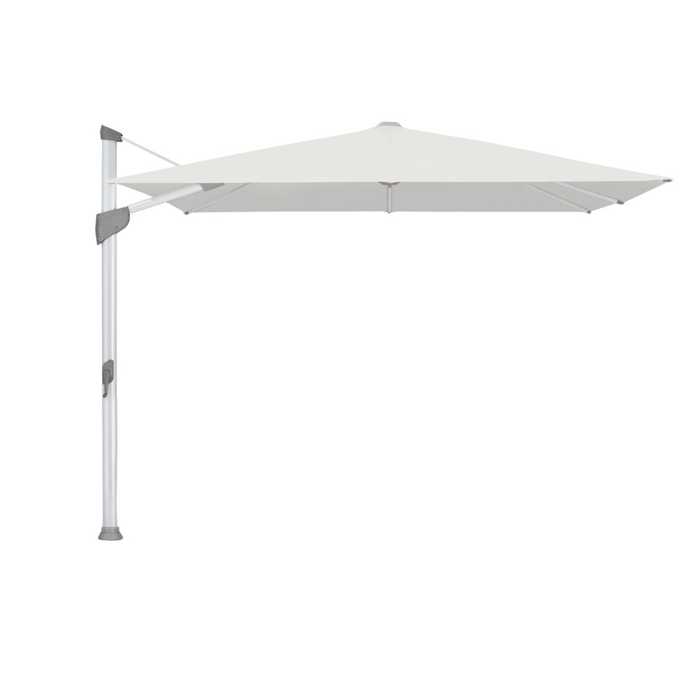 Glatz Gastronomieschirm - FORTANO, Gestell Aluminium natureloxiert, 300 x 300 cm & 400 x 300 cm