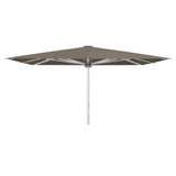 Glatz Großschirm - PALAZZO Noblesse/E, Gestell Aluminium natureloxiert, mit Kurbel - quadratisch