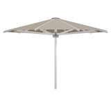 Glatz Großschirm - PALAZZO Royal/E, Gestell Aluminium natureloxiert, Ø 500 cm - Ø 800 cm, mit Kurbel rund