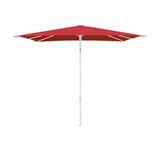 Glatz SMART Sonnenschirm matt weiß pulverbeschichtet - quadratisch