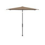 Glatz TWIST Sonnenschirm anthrazit pulverbeschichtet - rechteckig