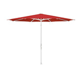 Glatz TWIST Sonnenschirm, matt weiss pulverbeschichtet - rund