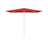 Glatz TWIST Sonnenschirm matt weiß pulverbeschichtet - rechteckig