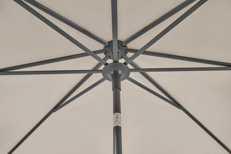 Glatz SMART Sonnenschirm anthrazit pulverbeschichtet - rechteckig