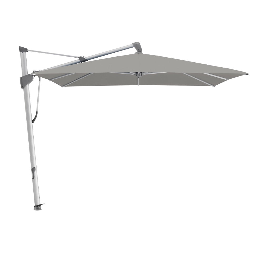 Glatz SOMBRANO Sonnenschirm, Gestell Aluminium natureloxiert - rechteckig