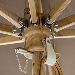 Glatz TEAKWOOD Sonnenschirm - rund