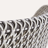 DEDON MBRACE Lounge Sessel Teak Gestell - Geflecht Chestnut