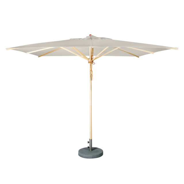 Weishäupl Klassiker Sonnenschirm 400x400 cm - Natur