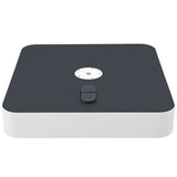 Glatz - Rollensockel M4, Rahmen weiss , 120 kg, mit Decorplatte anthrazit