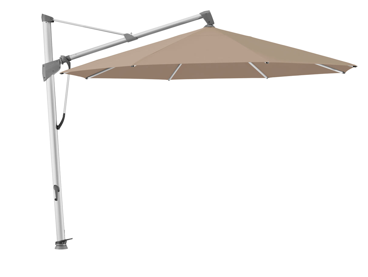Glatz SOMBRANO Sonnenschirm, Gestell Aluminium natureloxiert - rund