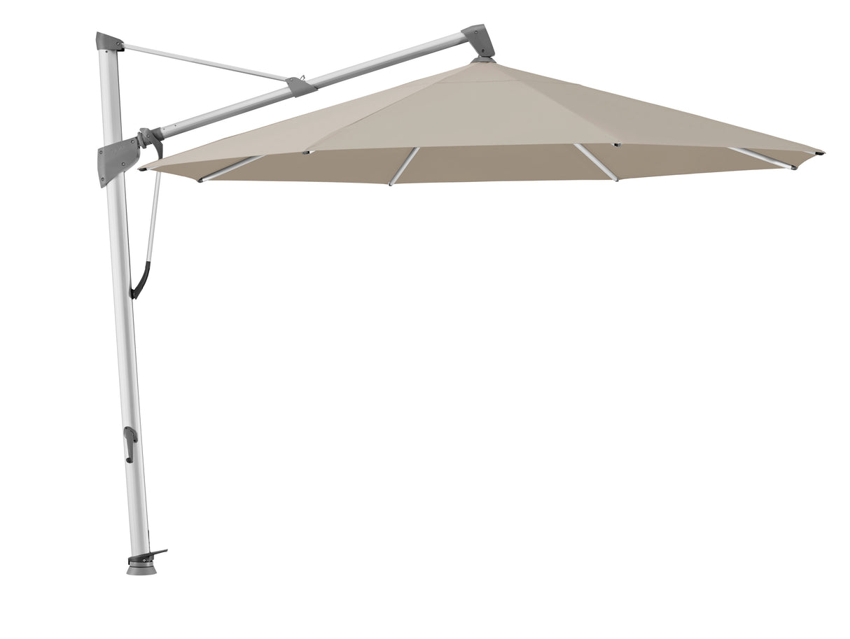 Glatz SOMBRANO Sonnenschirm, Gestell Aluminium natureloxiert - rund